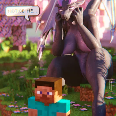 jean (minecraft), steve (minecraft) (microsoft, minecraft) created by tenshi ai