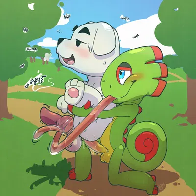 k.k. slider, yooka (animal crossing, nintendo) created by argon vile