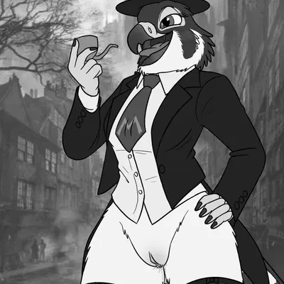 katie (fish birb) created by fish birb