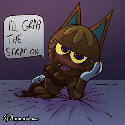 katt (animal crossing) (animal crossing, nintendo) created by anon and knux