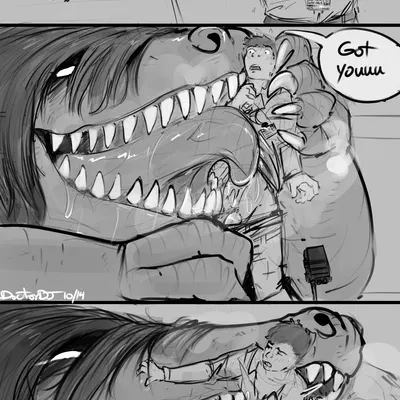 kava (doctordj), scp-682 (kinktober, kinktober 2024) created by doctordj