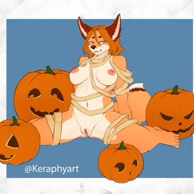 keraphy (character) (halloween) created by keraphyart