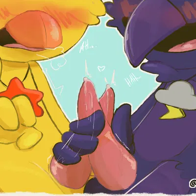 kickinchicken, poe (poppy playtime) (mob entertainment, nightmare critters) created by notsafeforwanking