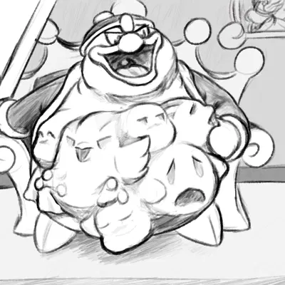 king dedede, kirby (kirby (series), nintendo) created by nommsalotl