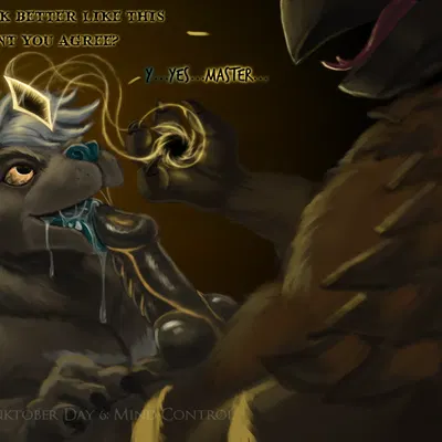 kinktober created by reku illustration