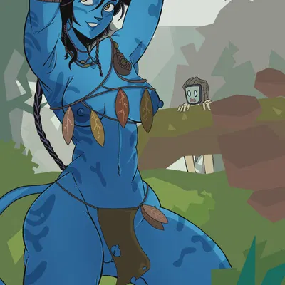 kiri (avatar), spider (avatar) (james cameron's avatar) created by coombrain15