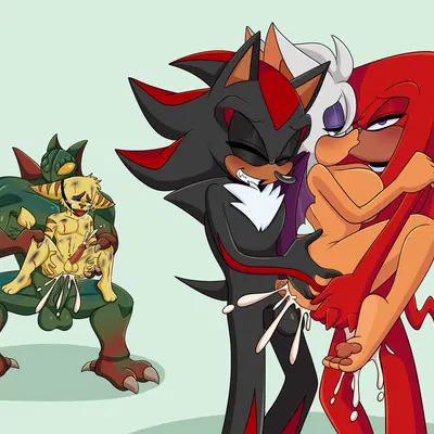 knuckles the echidna, ratchet (ratchet and clank), rouge the bat (ratchet and clank, sega) created by ninotrash