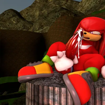 knuckles the echidna (sega, sonic the hedgehog (series)) created by neotaurus