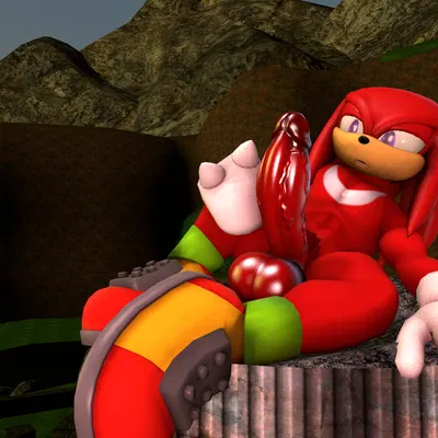 knuckles the echidna (sega, sonic the hedgehog (series)) created by neotaurus