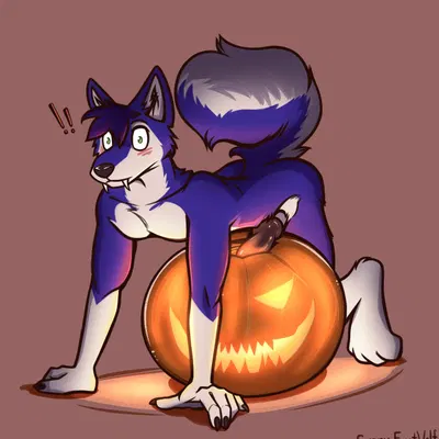 kobi (kobiblue182) (halloween) created by sunny frostwolf
