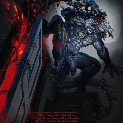 krampus (christmas, halloween) created by hotsatyr