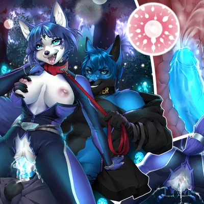 krystal (star fox), leopold forzane (nintendo, star fox) created by ellever-10