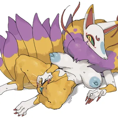 kyubi (yo-kai watch) (level-5, yo-kai watch) created by haramikarubi