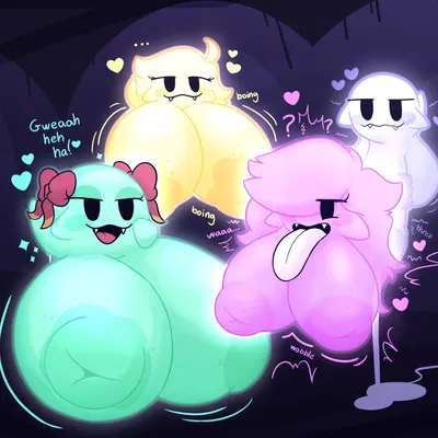 lady bow (mario bros, nintendo) created by hornyicakes