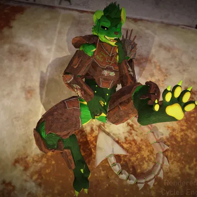 lance barrowpaw, raider (fallout) (fallout, microsoft) created by lance the lich