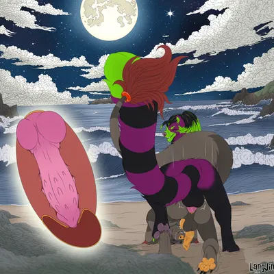 landon (fellowwolf), rave paw created by langjingshen