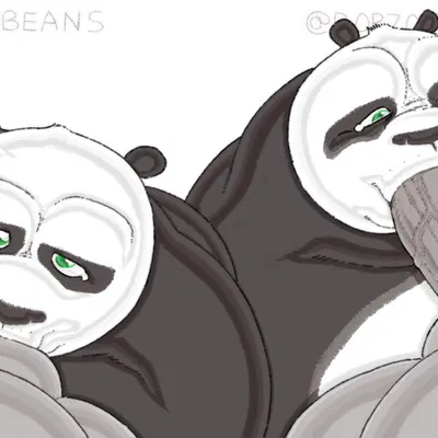 li shan (kung fu panda), master po ping (dreamworks, kung fu panda) created by borzoibeans