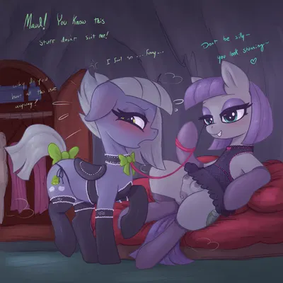 limestone pie (mlp), maud pie (mlp) (friendship is magic, hasbro) created by t72b