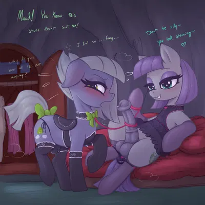limestone pie (mlp), maud pie (mlp) (friendship is magic, hasbro) created by t72b