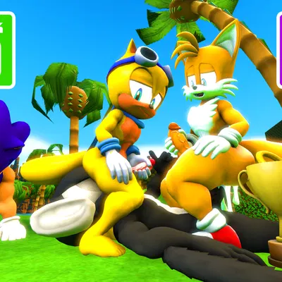 lire (doommusk), miles prower, ray the flying squirrel (sega, sonic the hedgehog (series)) created by doommusk