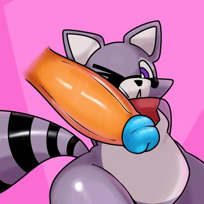 lloydford l. lion, rambley raccoon (indigo park) created by woopyy