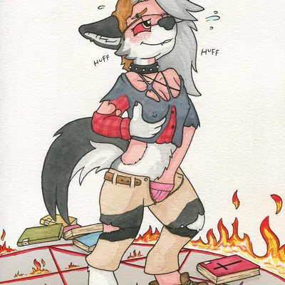 loona (helluva boss) (bible, hellaverse) created by foxx, icaron