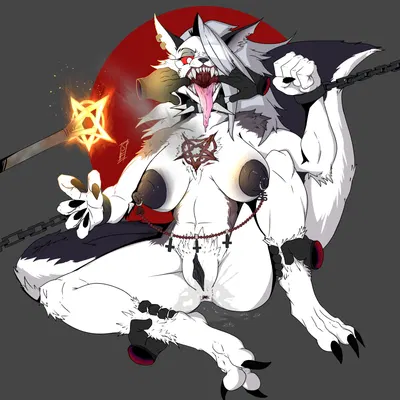 loona (helluva boss) (hellaverse, helluva boss) created by simpleesteban