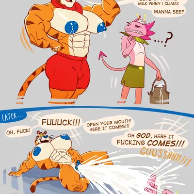 loto (lotolotl), tony the tiger (frosted flakes, kellogg's) created by lotolotl