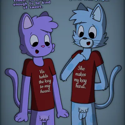 lucy (eggnaug), marshall (eggnaug) created by eggnaug