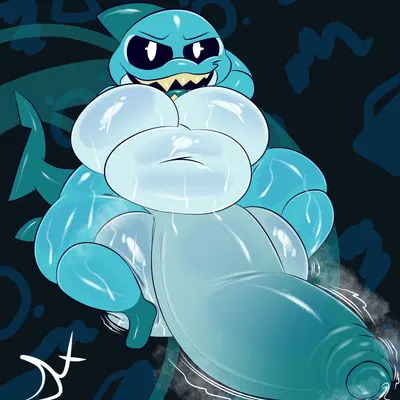 maggie mako (poppy playtime) (mob entertainment, nightmare critters) created by plushtrapboyuwu