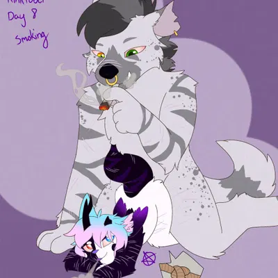 magic (freak magic1369), nauru (freak magic1369) (kinktober, kinktober 2024) created by freak magic1369