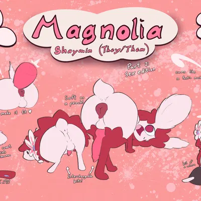 magnolia (shaymin) (nintendo, pokemon) created by muzzzzz