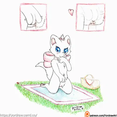 marie (aristocats) (disney, patreon) created by yordraw