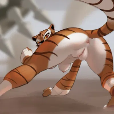 master tigress (dreamworks, kung fu panda) created by askart