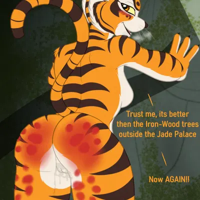 master tigress (dreamworks, kung fu panda) created by jorge-the-wolfdog