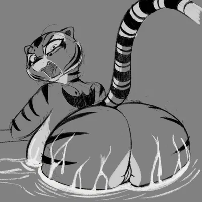 master tigress (dreamworks, kung fu panda) created by seiiartworks