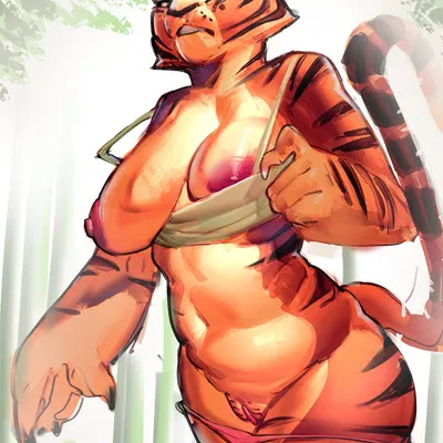 master tigress (dreamworks, kung fu panda) created by strawberry lynx
