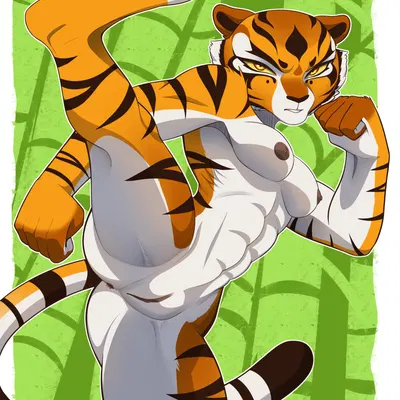 master tigress (dreamworks, kung fu panda) created by yhorey san