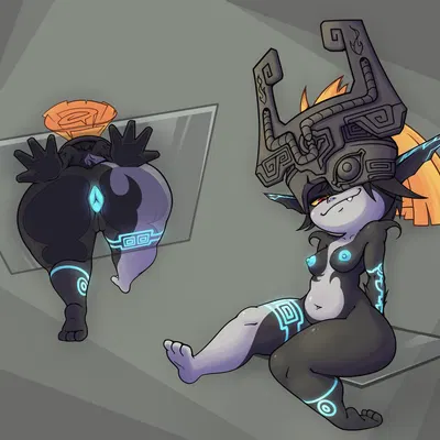 midna (nintendo, the legend of zelda) created by pinkupinkish