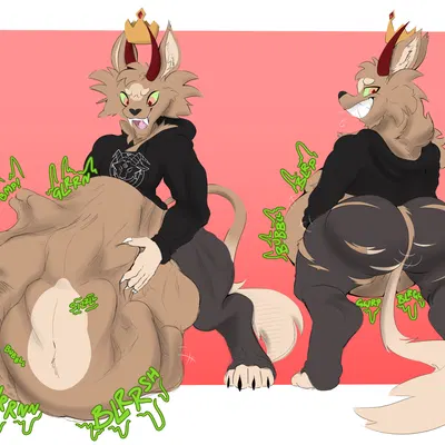 milo the cat demon created by razzbian