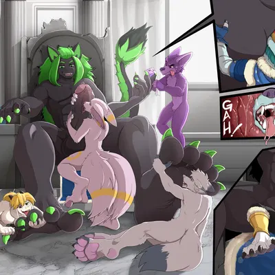 miyomo, zed burrows (nintendo, pokemon) created by rous fox