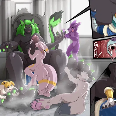 miyomo, zed burrows (nintendo, pokemon) created by rous fox