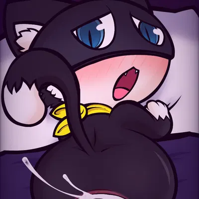 morgana (persona) (persona (series), persona 5) created by ishitaka uwu