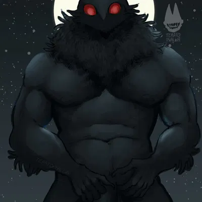 mothman created by teratophallia