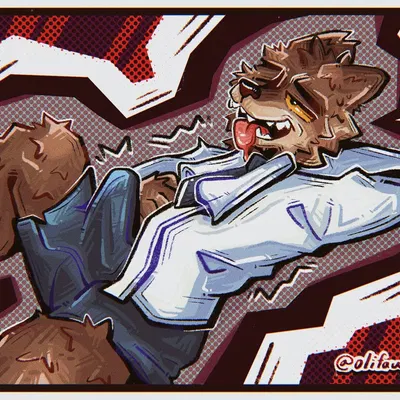 mr. wolf (the bad guys) (dreamworks, the bad guys) created by olifawn