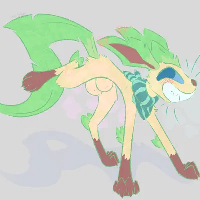 nas (nastyleafox) (nintendo, pokemon) created by soft bugg