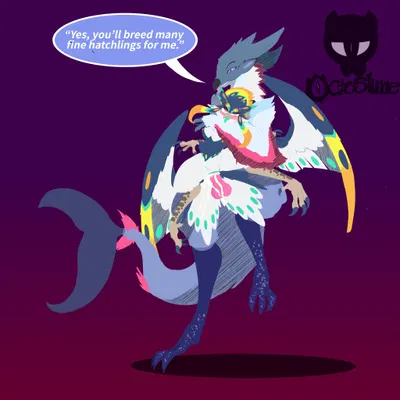 nayeli, ryke sellwing created by octoslime