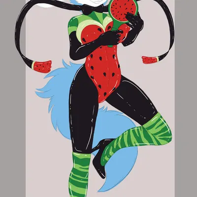 neda (nintendo, pokemon) created by fricken stoat