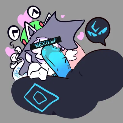 nexo (xeono), tem me (poundfulpanda), temmie (undertale) (undertale, undertale (series)) created by poundfulpanda