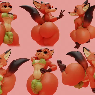 nick wilde (disney, zootopia) created by camseven